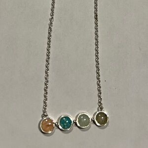 Dune Jewelry Silver “Endless Summer Bar Necklace” 15 inches